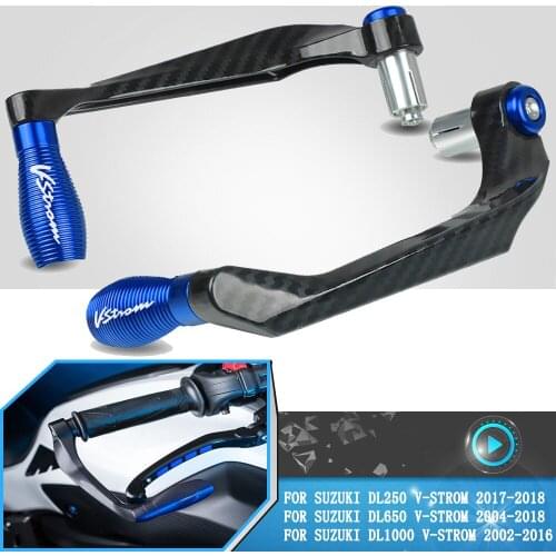 Motorcycle Levers Guard Brake Clutch Lever Handlebar Protector For Suzuki DL250 DL650 DL1000 V-STROM vstrom dl 650 2004-2018