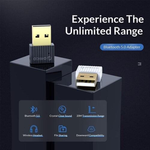 1pcs Mini Wireless USB Bluetooth-compatible Adapter 5.0 Music Audio Receiver Transmitter for PC Speaker Mouse Laptop Accessories