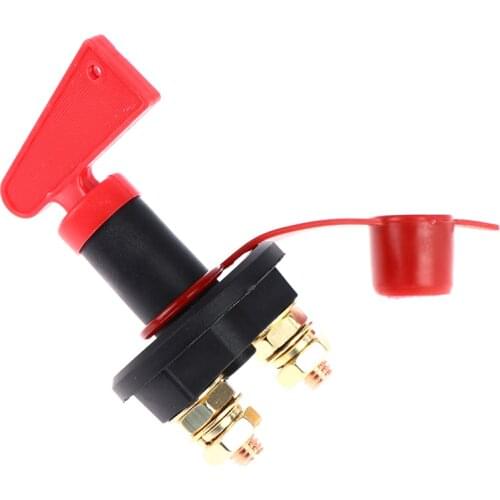 1Pc Car Battery Switch High Current Battery Disconnect Isolator Cut Off Switches