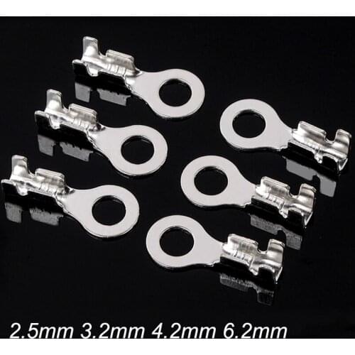 3.2mm 4.2mm 5.2mm 6.2mm 8.2mm O-shape Wire Crimp Terminal Fork Terminal Lug
