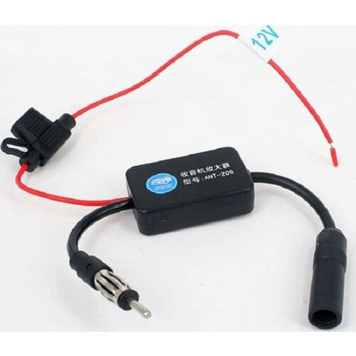 ANT-208 Active Car Radio Antenna AM FM Amplifier Booster 12V Portable New Car FM Antenna