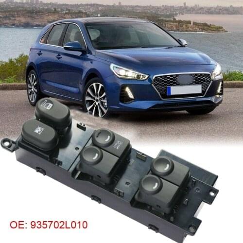 Car Power Window Switch Front Driver Side for Hyundai Elantra 2009-2012 935702L010
