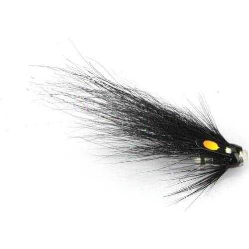 Silver Stoat Loop Bottle Tube Fly Salmon Sea Trout Flies (8-pack)