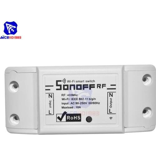 433mHz RF WIFI Smart Remote Control Switch AC220V/10A Modified Internet of Things Switches Module For Intelligent Home