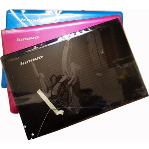 New for lenovo z470 z475 LCD rear back cover laptop shell notebook computer assembly blue pink brown 38KL6LCLV80