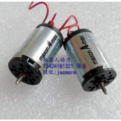 FREE SHIPPING Used maxon A-Max 16mm DC motor Low voltage high speed