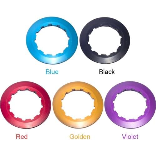 Mountain Road Bike Cassette Lockring 7075 Aluminum Alloy Cassette Lock Ring 11T Centerlock Disc Brake Rotor Bike Bicycle Parts