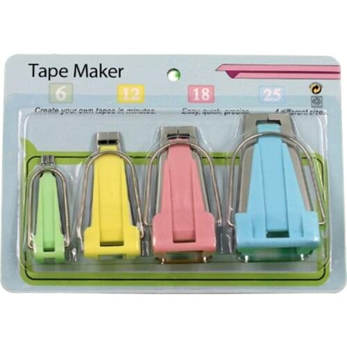 Household quilting tools 4 specifications edging device edging device edging device hot new product tape maker pull tube