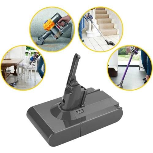 KC Certificate 3000mAh Replacement Battery 21.6V for Dyson V8 Cordless Handhold Vacuum Cleaner