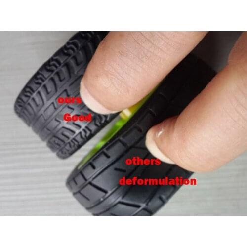 TT DC Geared Motor Bracket Holder Mount TT 68mm Rubber Wheel for DIY 2wd/4wd Smart Tracing Obstacle Avoding Car Chassis