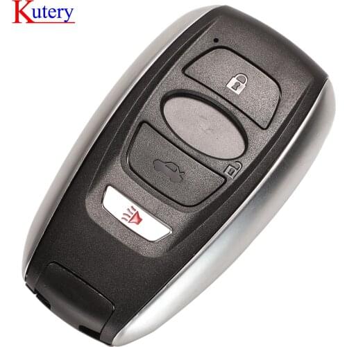 Kutery 3+1/4 Buttons Remote Car Key Shell Case Fob for Subaru BRZ WRX STI Legacy Outback XV Crosstrek Replacement