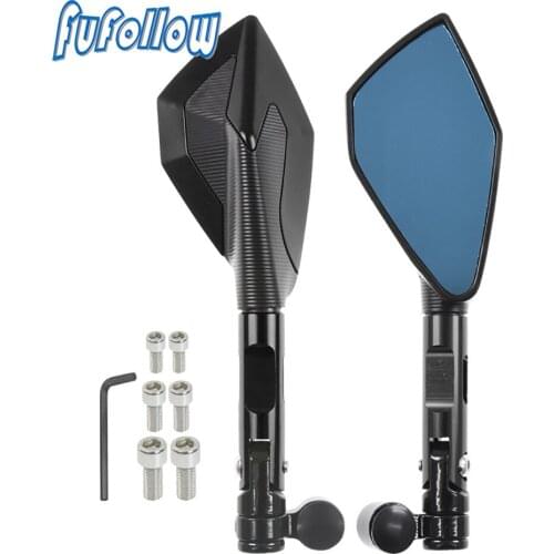 Motorcycle Mirror Rearview Mirrors For Yamaha MT01 MT03 MT07 MT09 Tracer XSR700 900 FZ09 MT10 MT15 YZF R1 R3 R25 R6 R15 V1 V2 V3