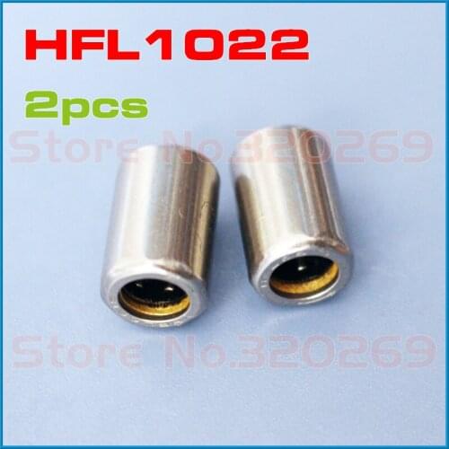 2pcs Single Direction Nadellager HFL1022 10x14x22mm HF1012 10x14x12 One Way Needle Bearing Clutch FOR 10Mm Shaft