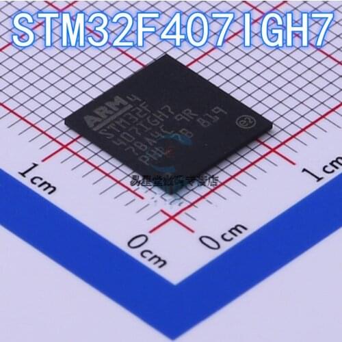 1PCS 100% new original authentic STM32F407IGH7 BGA-176 32F407IGH7 BGA176 32-bit microcontroller chip