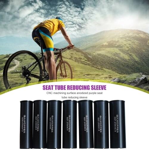 Bicycle Seatpost Sleeve Road Bike Seat Post Shim 22.2/25.4/27.2/28.6/30.0/30.4/30.9/31.6/31.8/33.9/34.9/36 Post Tube Adapter