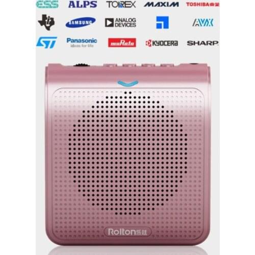 Portable K100 Portable Loud Speaker Mini Voice Amplifier Microphone With USB TF Card FM Radio For Teacher Tour Guide Promotion