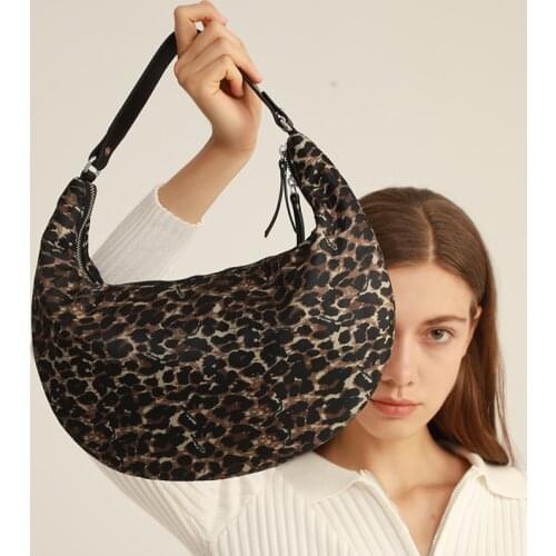KADEMO Luxury Women Crescent Shape Bag Personality Large Capacity Underarm Bag Fashion Vintage Hobo Shoulder Handbag for Women