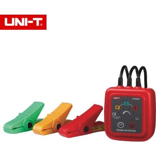 UNI-T UT262A Non-Contact 3 Phase Sequence Rotation Detectors LED Display + Buzzer