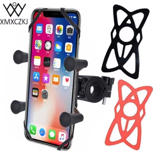 XMXCZKJ Bike Phone Holder Motorcycle Handlebar Mount Holder Mobile Cell Phone Stand Support For Smartphone Accessories