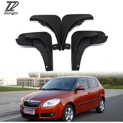 ZD Car Front Rear Mudguards For Skoda Fabia Hatchback 2007-2013 For Skoda Octavia A7 5E 2013-2017 Accessories Splash Guard