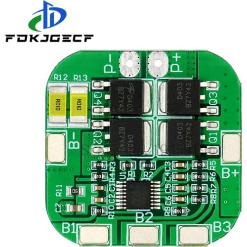 4S 14.8V / 16.8V 20A peak li-ion BMS PCM battery protection board bms pcm for lithium LicoO2 Limn2O4 18650 li battery