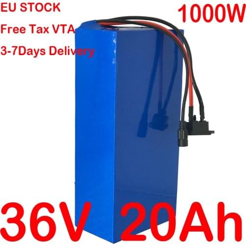 36V 15AH LiFePO4 Battery 36V lithium ion battery 500W 36V 15AH Electric scooter battery with 2A charger Free customs fee