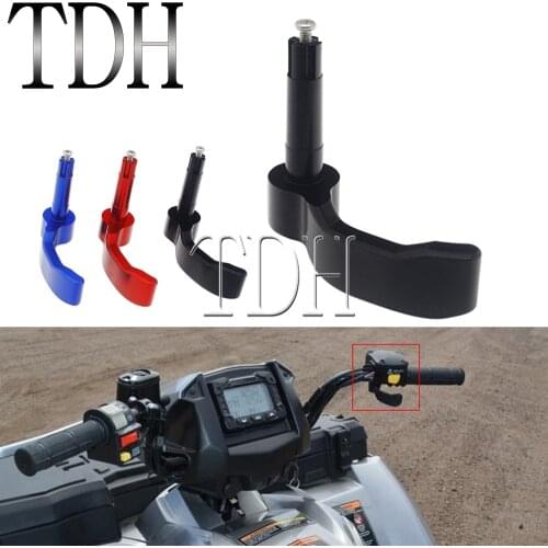 CNC Aluminum Thumb Throttle Lever Replacement For Polaris ATV 2008-2020 Scrambler Sportsman 300 400 450 500 550 570 850 1000