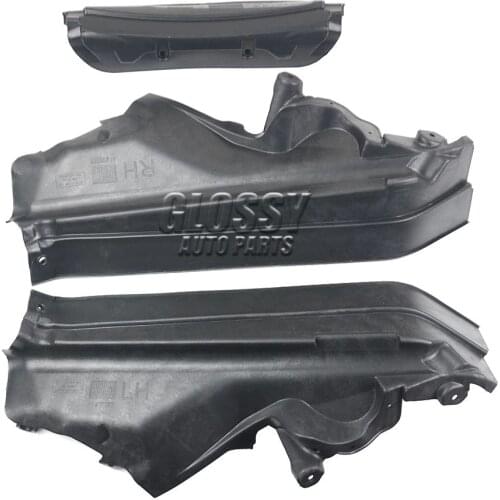 AP03 3 Pcs New Car Engine Upper Compartment Partition Panel Set 51717169419 51717169420 51717169421 For BMW X5 X6 E70 E71 E72