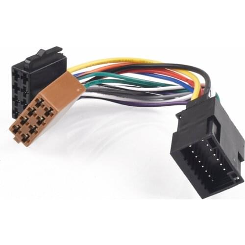 Car Stereo Radio Harness ISO for Chevrolet AVEO LOVA 2008 2008 for Chery 16pin iso adapter