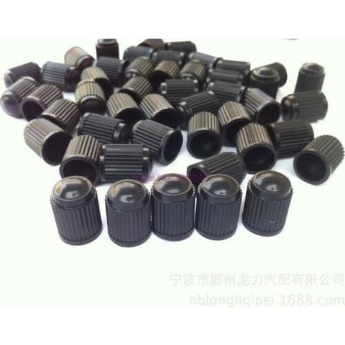 By DHL or Fedex 5000pcs Black Plastic Dust Valve Caps Bike Car Wheel Tyre Air Valve Stem Caps Motorcycle Car Accessoriesnew