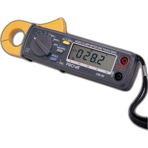 TES DC/AC Digital Clamp Meter Automotive Clamp Tester 0.01A Resolution CM-02 PROVA