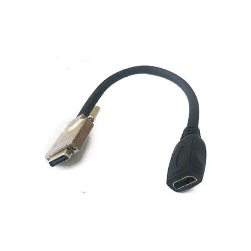 For Huawei video conference lens line HD-VI to HDMI conversion line VPC600/620 camera connection terminal