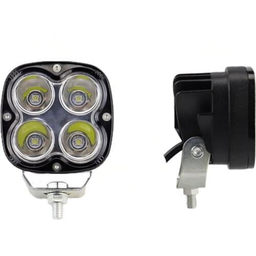 Feedopal 1PCS 4LED Car Working Light 9-80V 40W High Power Engineering Modified Spotlight Fog Light For Various Car Models