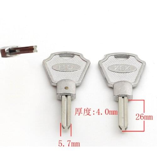 Key tool C603 Suitable for thick 25 long H-shaped fuel tank keys car Blank Keys 10 pieces/lot