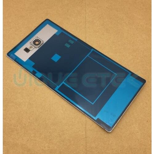 For Sony Xperia M2 Back Glass D2302 D2303 D2305 D2306 Battery cover Housing Door Case With NFC Replacement