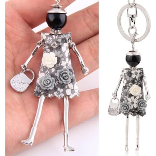 Trendy Design Keychain For Women Charm Handmade Key Chain Female Bag Pendant Accessory Fashion Jewelry Gift
