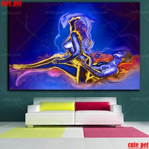 Diy diamond painting Modern couple full Square round drill cross stitch 5d Diamond Embroidery mosaic Art home decor puzzle