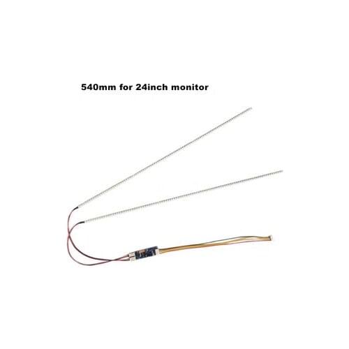 10pcsuniversal led backlight lamps update kit for lcd led strip 2 support 24 '' 540mm