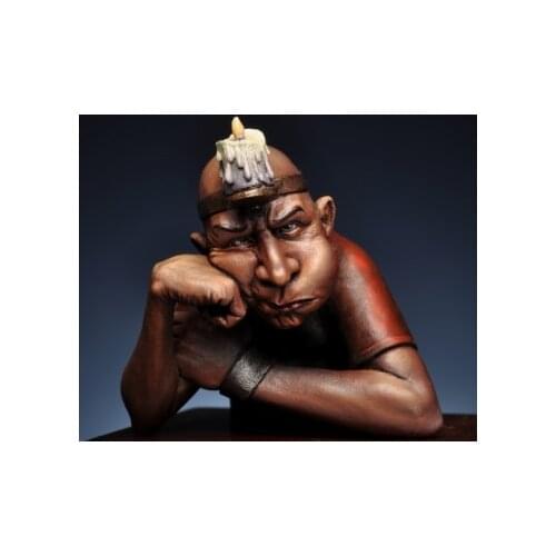 New Unassembled 1/ 10 Fantasy characters bust not include the base Resin Kit DIY Toys Unpainted kits