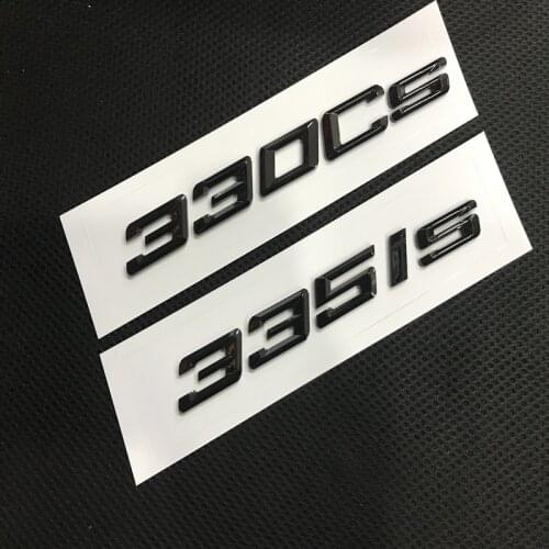 3D New Style for BMW 320ci 328ci 330ci 325ci 325xi 535xi 520xi 528xi 530xi 335is 645ci 840ci Rear Boot Emblem Badge Letters