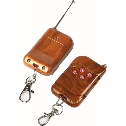315MHz Four Key Remote Control Telescopic Door Gate Welding Code Fixed Code EV1527 Learning Code Remote Control Transmitter