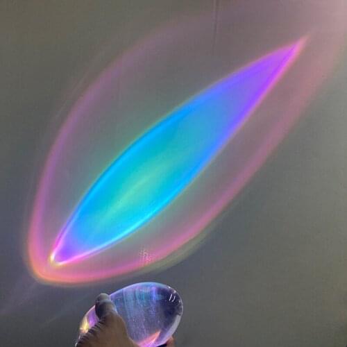 Rainbow Lamp Creative Sky Eye Decoration Sunset Table Lamp Bedroom Photo Atmosphere Fill Light Crystal Projection Party Gift Ins
