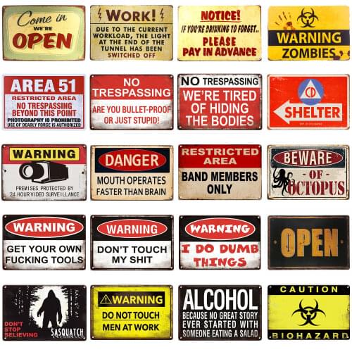 Vintage Tin Sign for Garage Retro Decor Metal Poster Pinup girl Plaque Full Service Car Wash