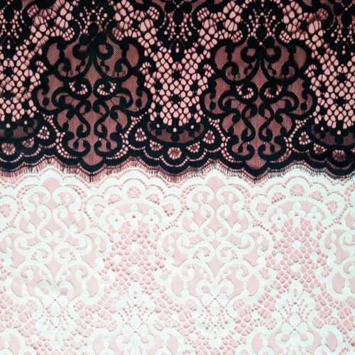 35.5X300CM 1PCS Lace Ribbon Lace Trim Wedding Decoration Handcrafted Embroidered Sewing DIY Material Tablecloth decorative