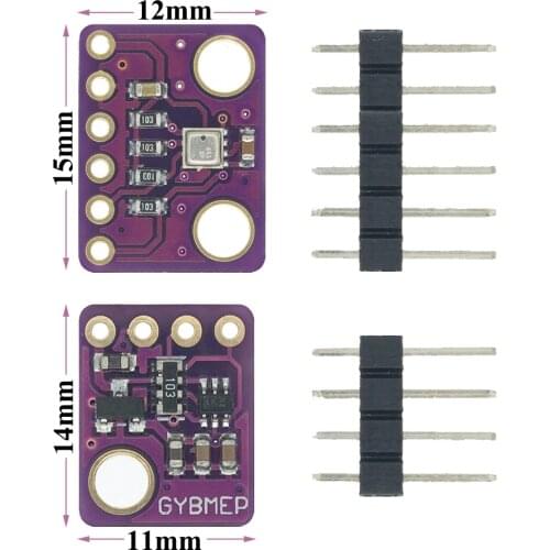 10pcs/lot BME280 3.3V/5V Digital Sensor Temperature Humidity Barometric Pressure Sensor Module I2C SPI 1.8-5V/3.3V GY-BME280