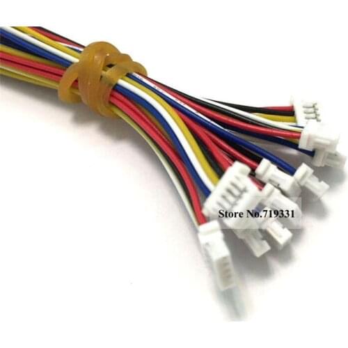10pcs Mini Micro SH 1.0mm 5-Pin JST Female Connector with Wires Cables