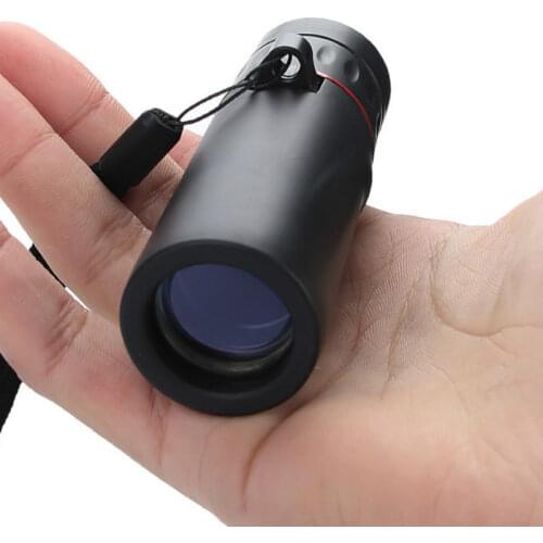 30x25 HD Optical Monocular Low Night Vision Waterproof Mini Portable Focus Telescope Zoomable 10X Scope for Travel Hunting