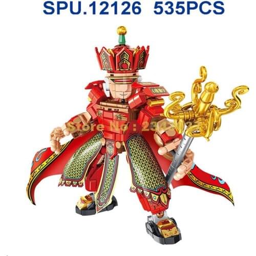 623004 534pcs Chinese Journey To The West Monk Tang Mech Building Blocks Toy