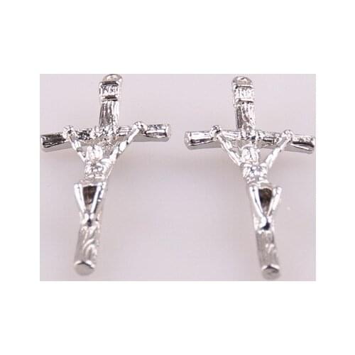 Free drop shipping New arrival 20pc religious jesus cross charm pendant for making necklace bracelet jewelry