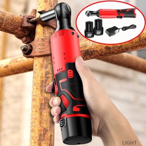 12V Electric Wrench Kit 4500mAh 3/8 Cordless Ratchet Wrench Rechargeable Scaffolding 40NM Torque Ratchet